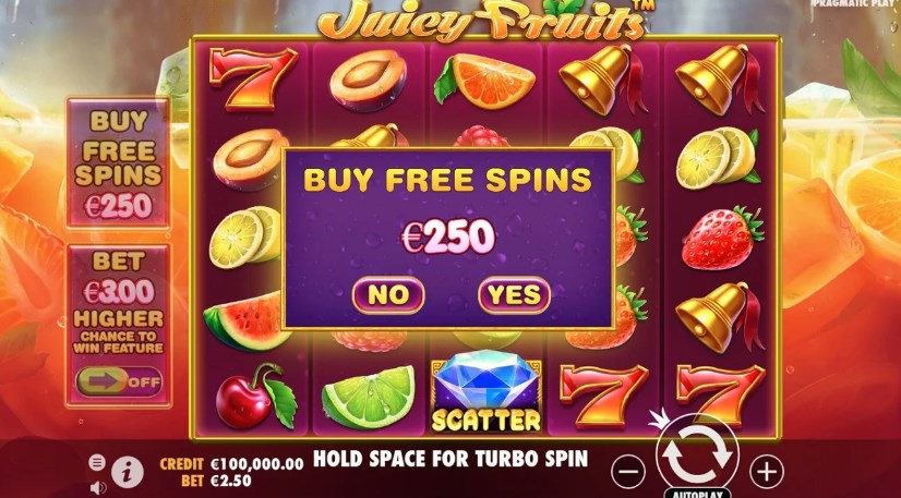 Juicy Fruits slot apk para android图片1