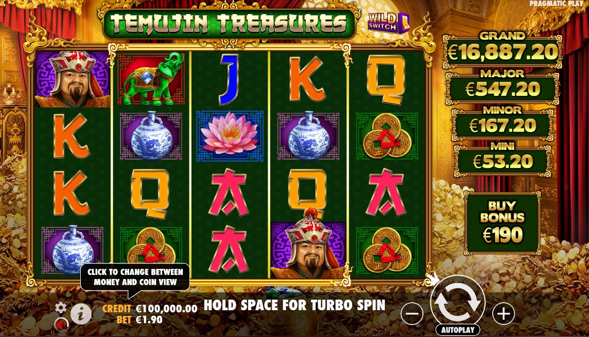 Temujin Treasures slot apk para android  1.0.0 screenshot 2