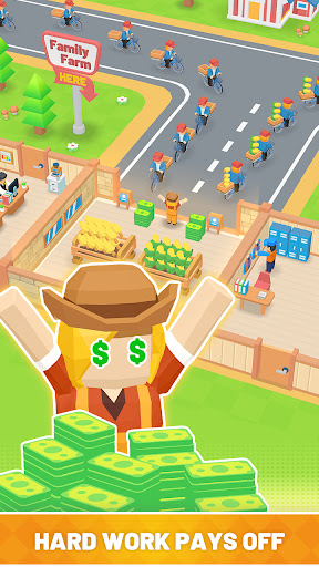 Family Farm Tycoon Idle Game mod apk dinheiro ilimitado última versão图片1