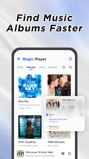 Magic Music Player mod apk 1.3.2 premium desbloqueado sem anúncios  1.3.2 screenshot 1