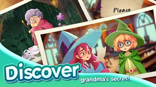 Merge Witch Magic Story Apk para Androind图片3