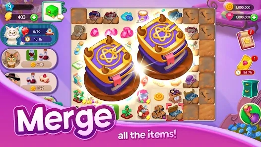 Merge Witch Magic Story Apk para Androind  33 screenshot 1