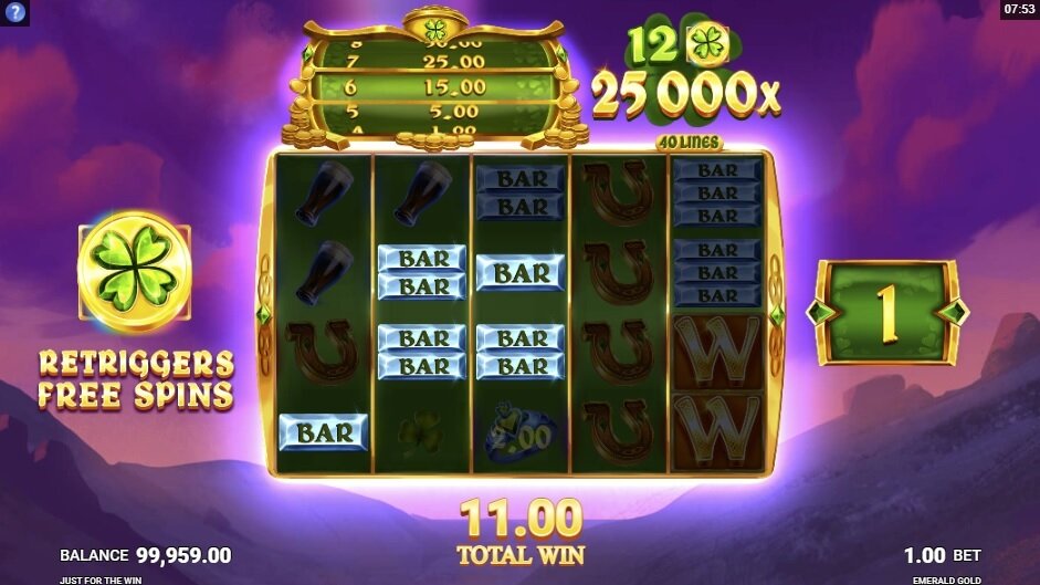 Emerald Gold slot apk para android  1.0.0 screenshot 3