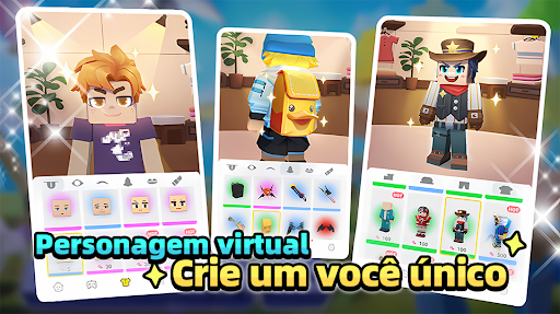 Blockman Go mod apk 2.86.1 ilimitado tudo compra grátis  2.86.1 screenshot 3