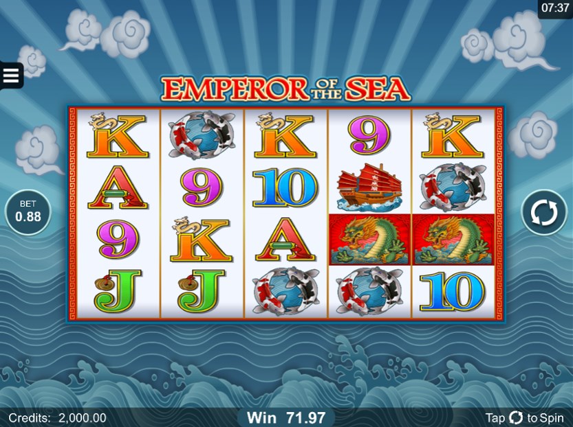 Emperor of the Sea slot apk para android  1.0.0 screenshot 1