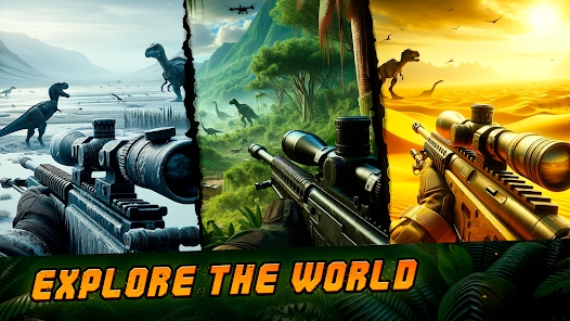 Jurassic Hunter Apk Download for Android  v1.0 screenshot 2