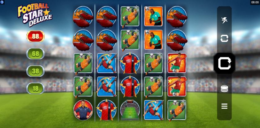 Football Star Deluxe slot apk para android  1.0.0 screenshot 1