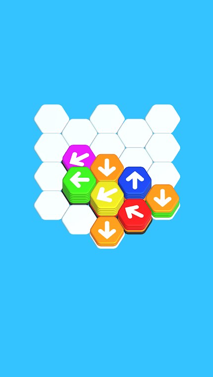 Hexa Away Sort 3D Apk Versão mais recente  1.0.0 screenshot 3