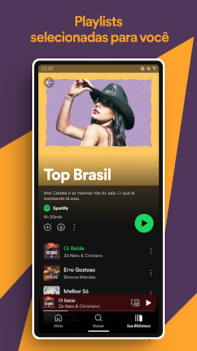 Spotify mod apk 8.9.56.618 premium desbloqueado sem anúncios图片2