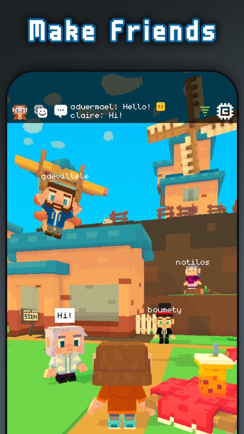 Cubzh Apk para Android  0.0.68 screenshot 1