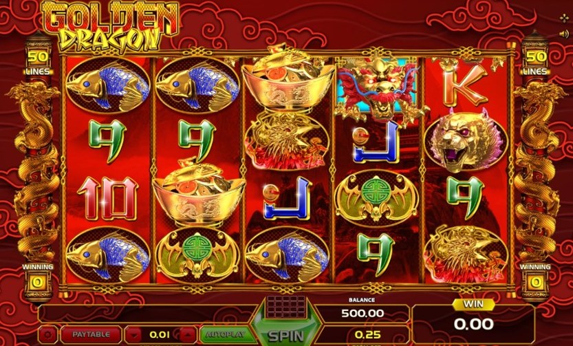 Golden Dragon slot apk para android  1.0.0 screenshot 1