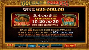 Golden Princess slot apk para android图片1