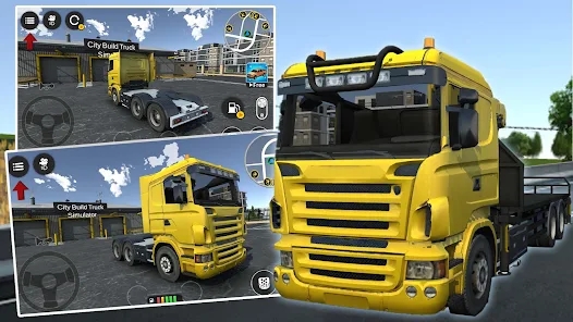 City Build Truck Simulator Apk Baixar para Android   1.0.0 screenshot 1