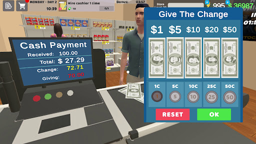 Supermarket Business Simulator mod apk tudo ilimitado  1.1.9 screenshot 1