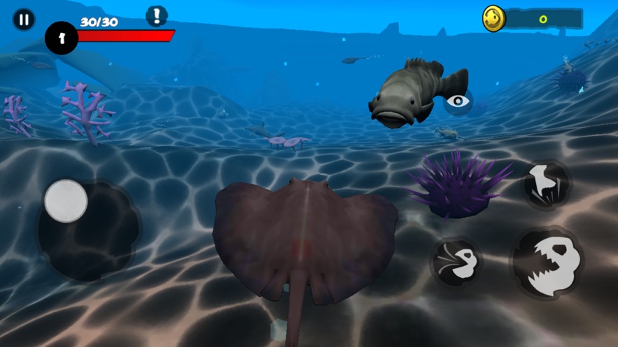 Fish Grow Evolution mod apk dinheiro ilimitado e pedras preciosas  1.0 screenshot 3