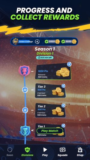 Matchday Champions Mod Apk Dinheiro Ilimitado图片1