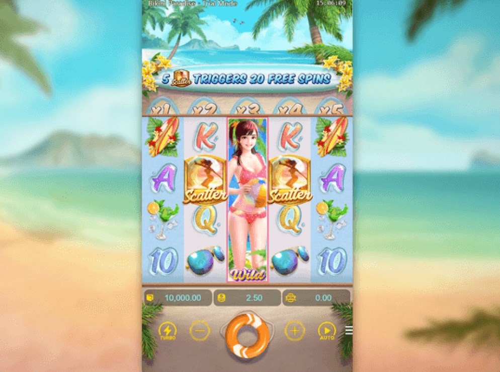 Bikini Paradise slot apk para android图片1