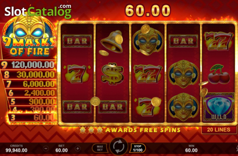 9 Masks Of Fire Slot Download Grátis do Apk  v1.0 screenshot 1