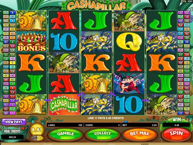 Cashapillar free slot apk para android图片1