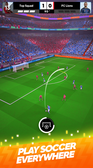 Top Goal Be A Soccer Champion mod apk tudo ilimitado  1.0 screenshot 2