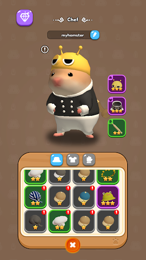 Chef Hamster Culinária Fofa mod apk dinheiro e gemas ilimitados  1.0.0 screenshot 3