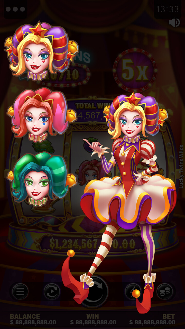 Circus Jugglers Jackpots slot apk para android  1.0.0 screenshot 1