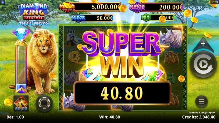 Diamond King Jackpots slot apk para android  1.0.0 screenshot 2