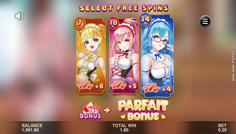 Doki Doki Parfait slot apk para android  1.0.0 screenshot 2