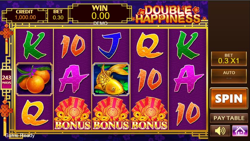 DOUBLE HAPPINESS slot apk para android  1.0.0 screenshot 2