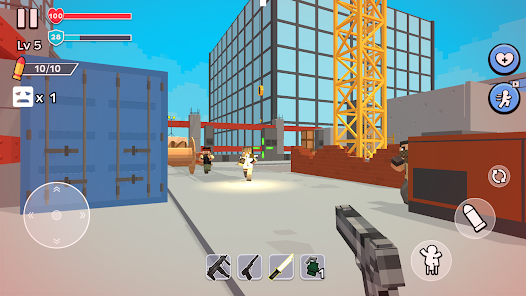 FPS Pixel Shooter Gun Games Grátis Download Jogo Completo  1.0 screenshot 1