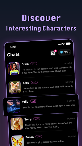 Lollyy AI Characters Chat mod apk premium desbloqueado  1.0.2 screenshot 2