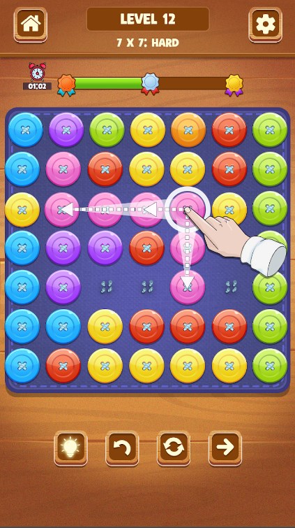 Cut a Button Puzzle Apk Versão mais recente  1.1 screenshot 2