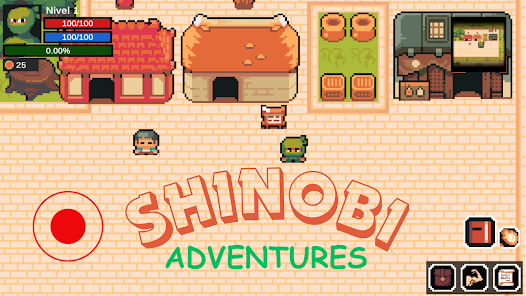 Shinobi Adventures RPG Games Apk Versão mais recente  1.2 screenshot 1