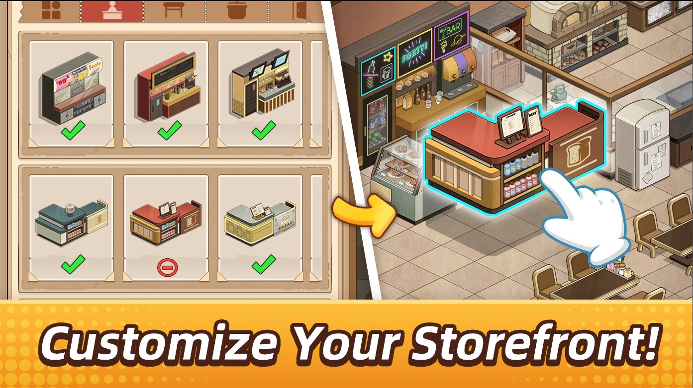 My Bakery Story mod apk dinheiro ilimitado e gemas  1.0.0 screenshot 1