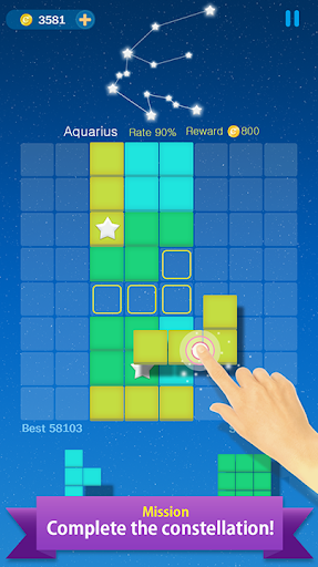 Block Puzzle Constellation Apk Baixar para Android  1.0.12 screenshot 2