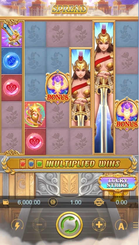 Athena Lucky Spread slot apk para android  1.0.0 screenshot 1