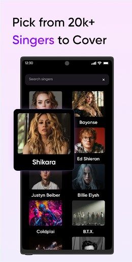 Saaz AI Covers and Songs mod apk premium desbloqueado última versão图片1