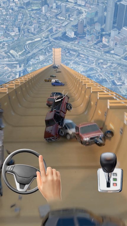 Car Jump Crash Baixar para Android  0.53 screenshot 3